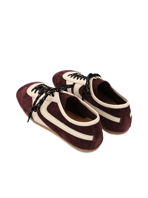 Suede sneakers DRIES VAN NOTEN | 262-021700-0132402 DARK PURPLE